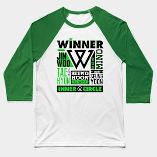 WINNER Collage Baseball T-Shirt